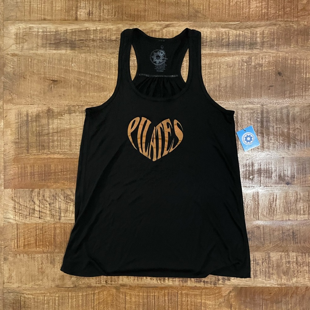 NWT Club Pilates ‘Love Pilates’ Racerback Tank